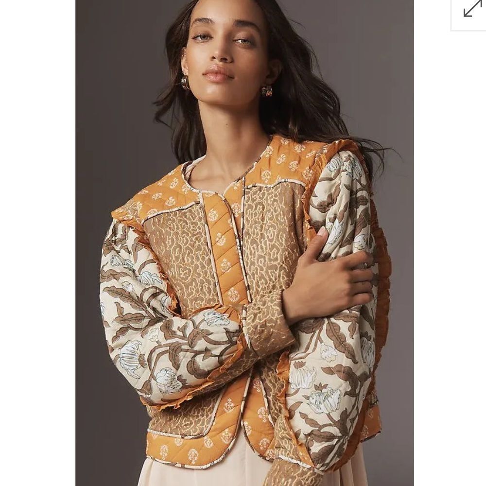 Anthropologie x LLANI
Quilted Prted Jacket